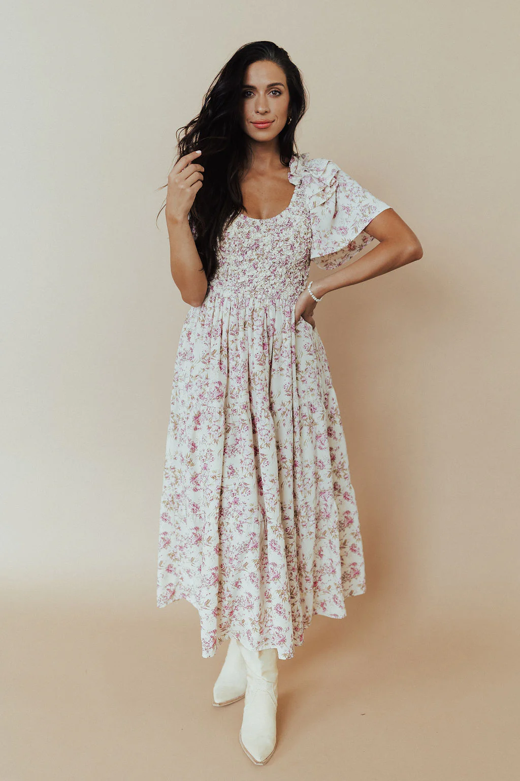 Penelope Floral Midi - Image 5
