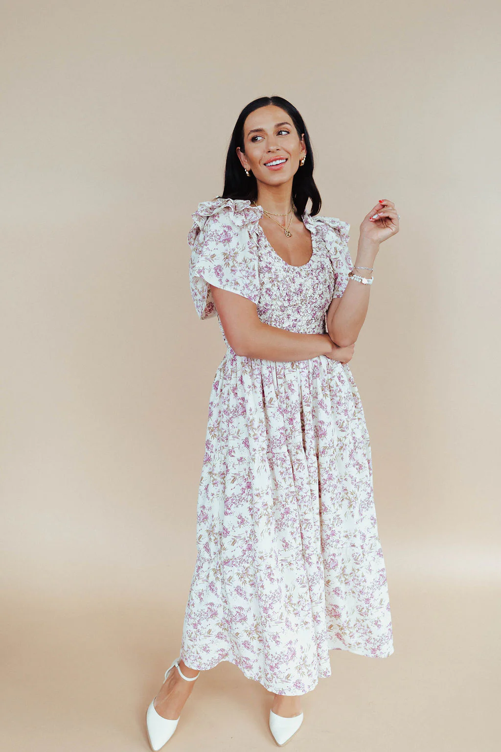 Penelope Floral Midi - Image 7