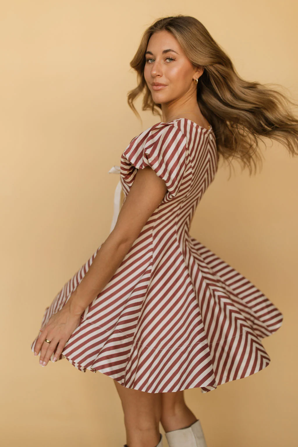 Peppermint Stripe Dress - Image 3