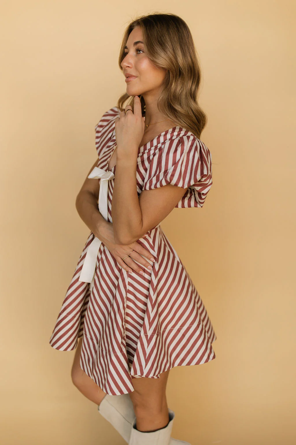 Peppermint Stripe Dress - Image 7