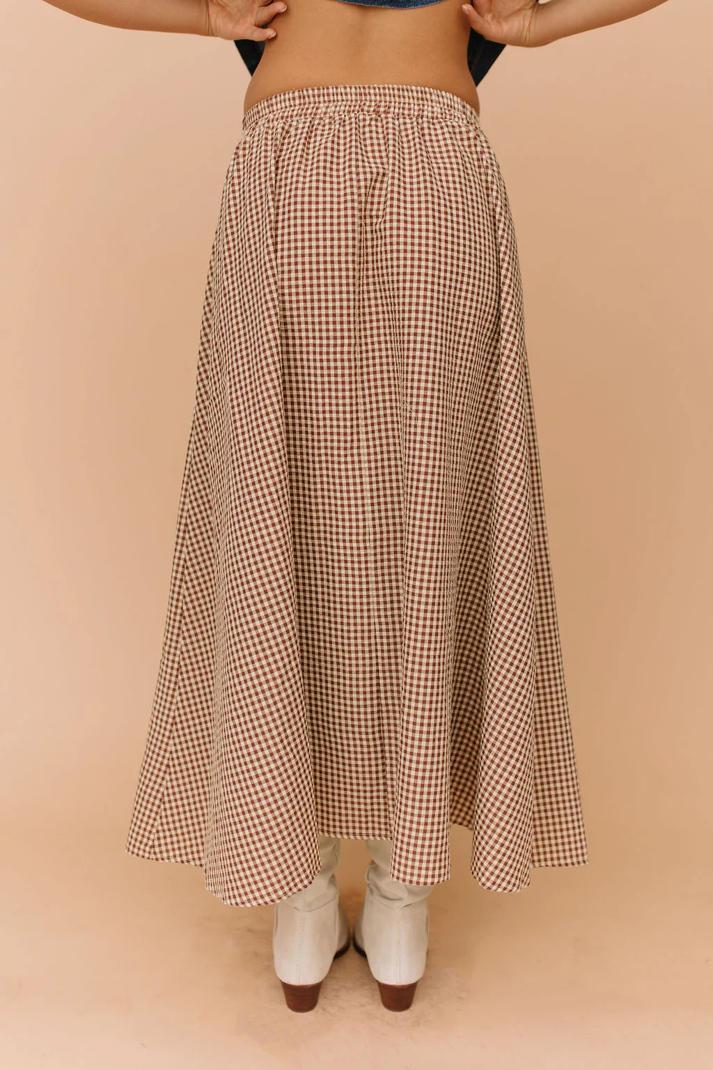 Phoenix Gingham Skirt - Image 3