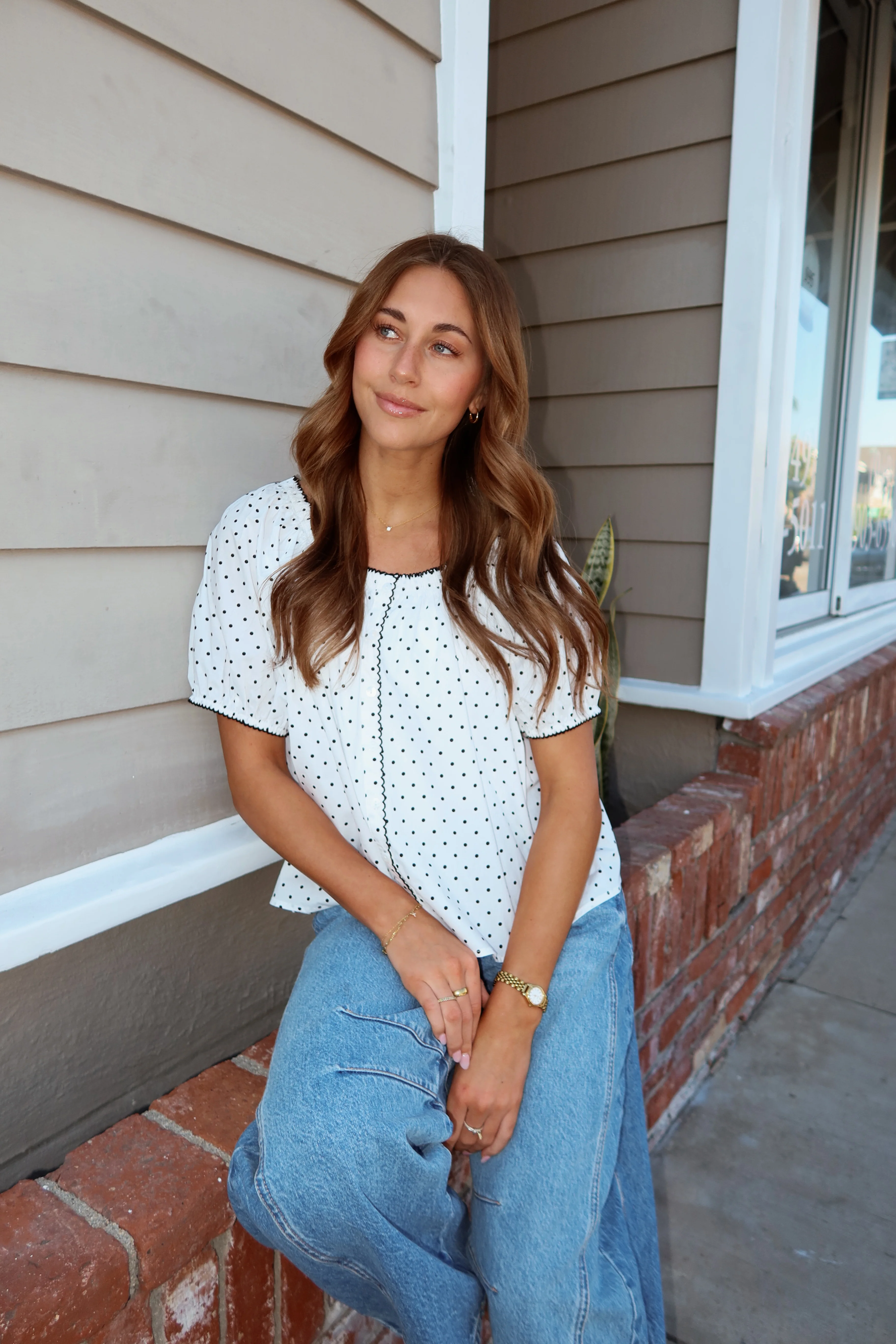 Polly Dot Blouse - Image 10