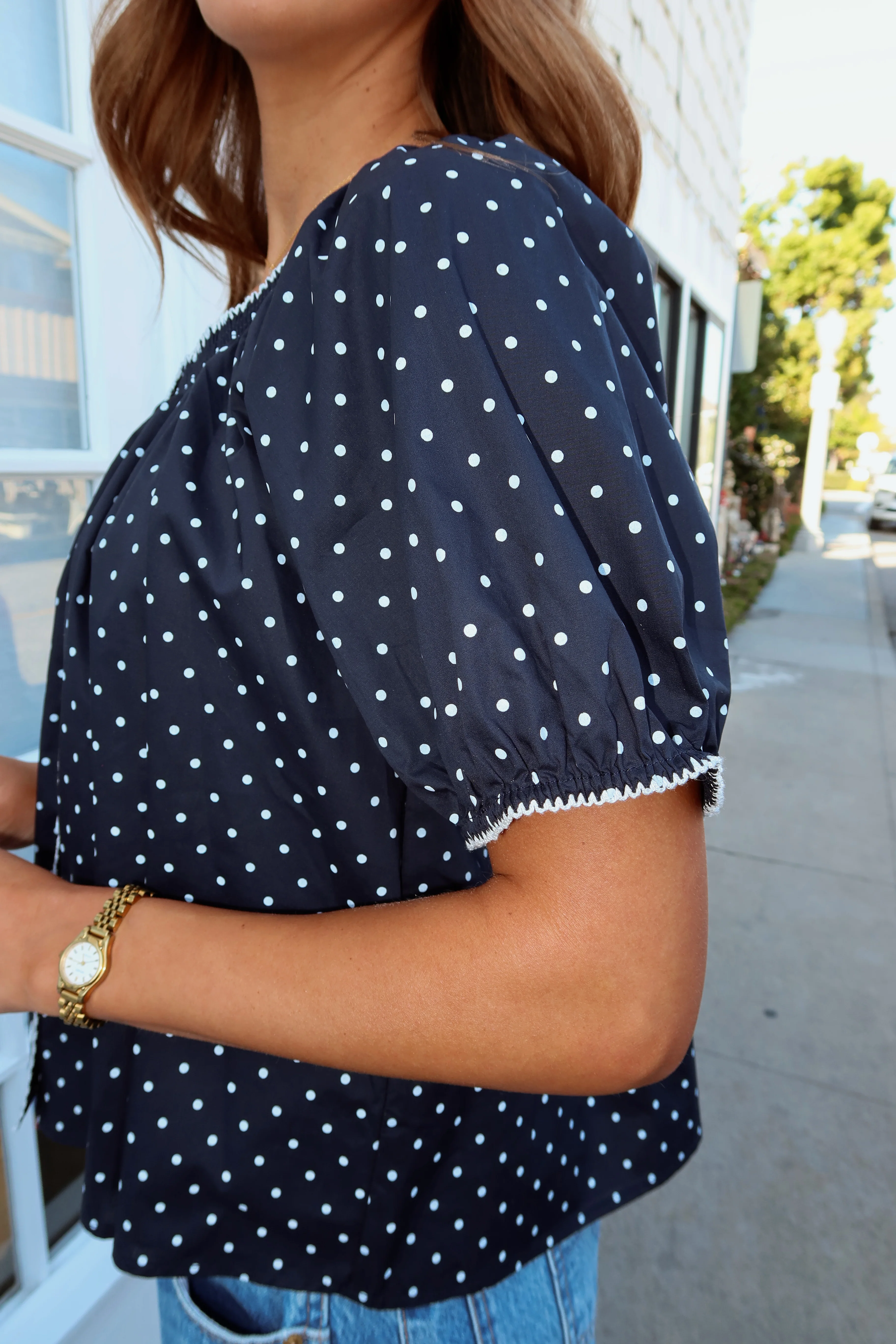 Polly Dot Blouse - Image 6