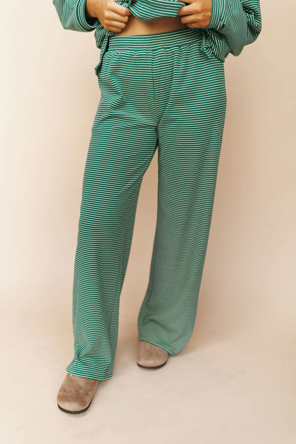 Porter Fleece Stripe Pants - Image 13