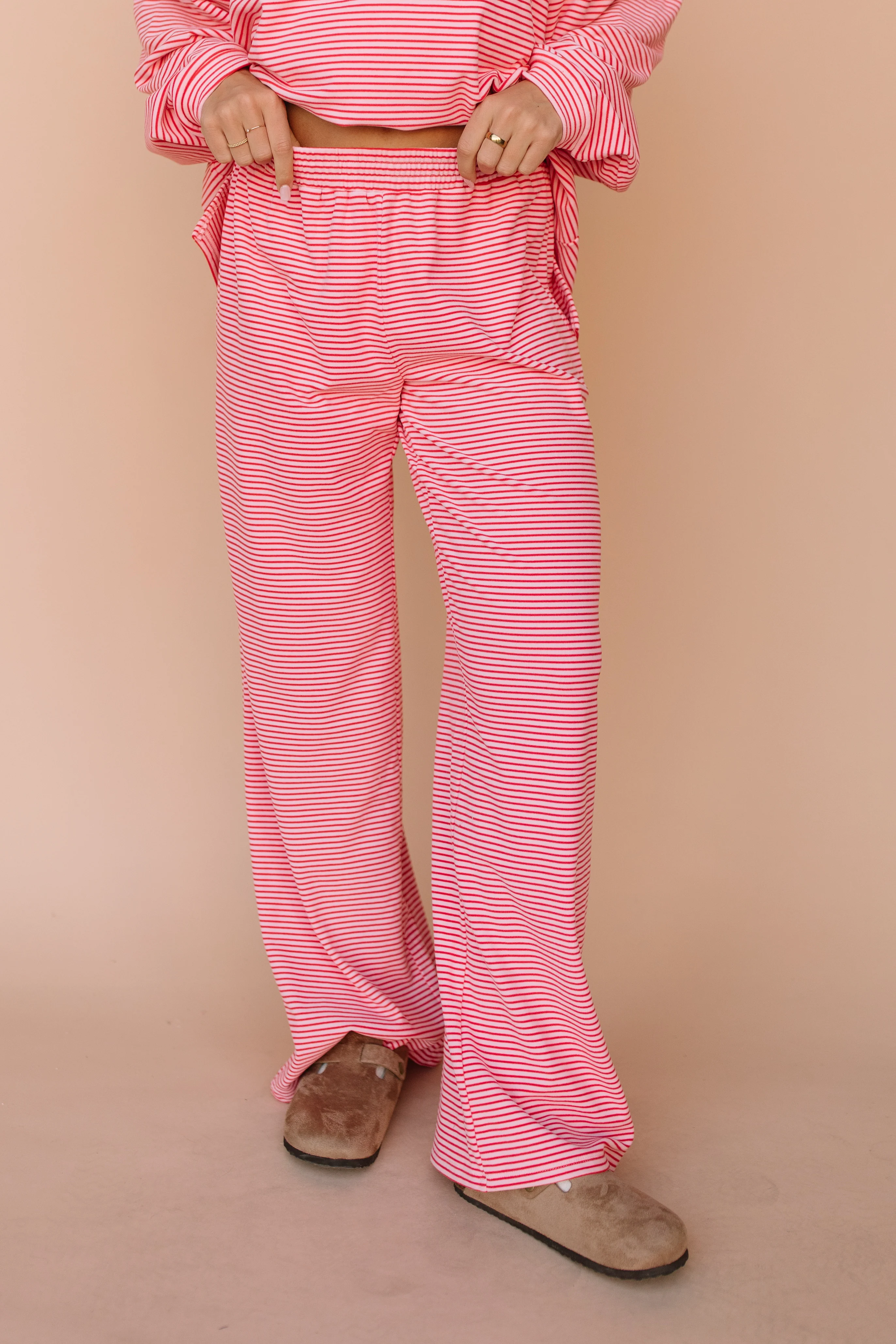 Porter Fleece Stripe Pants - Image 15