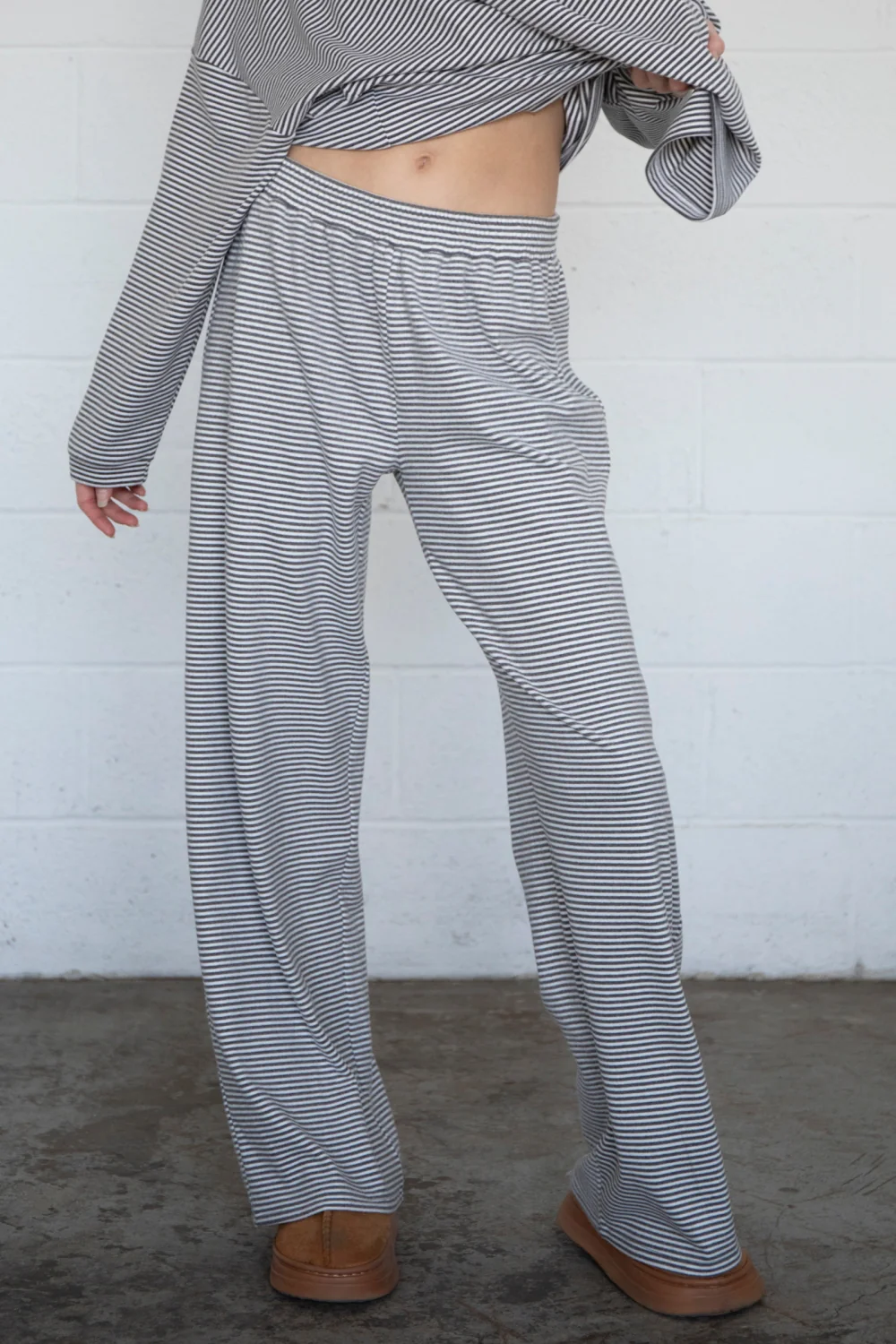 Porter Fleece Stripe Pants - Image 7