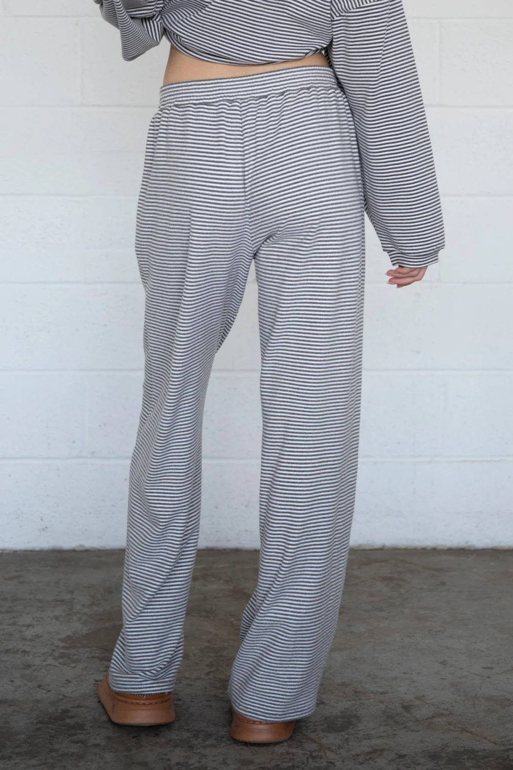 Porter Fleece Stripe Pants - Image 8
