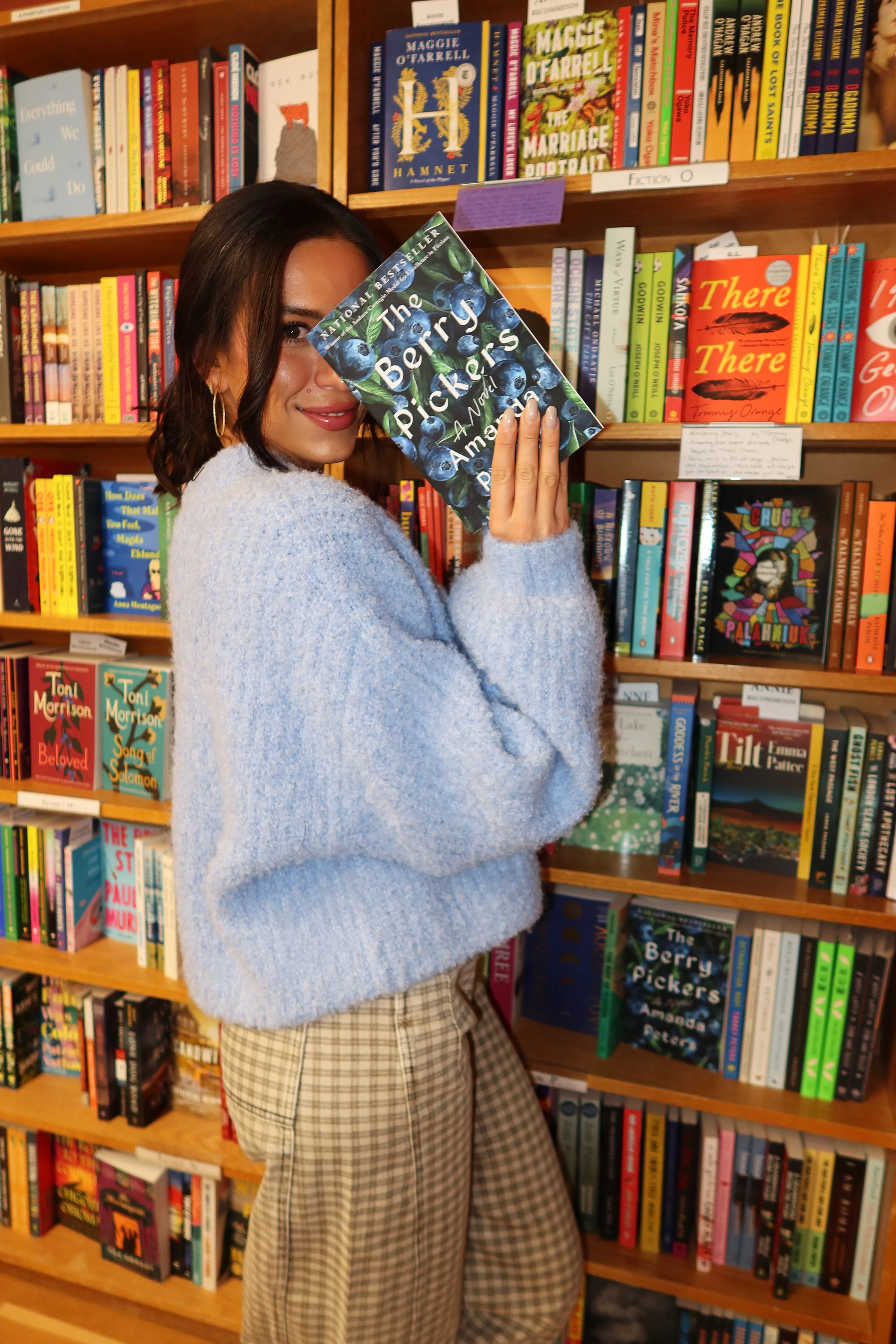 Rachel Cardigan in Blue - Image 4