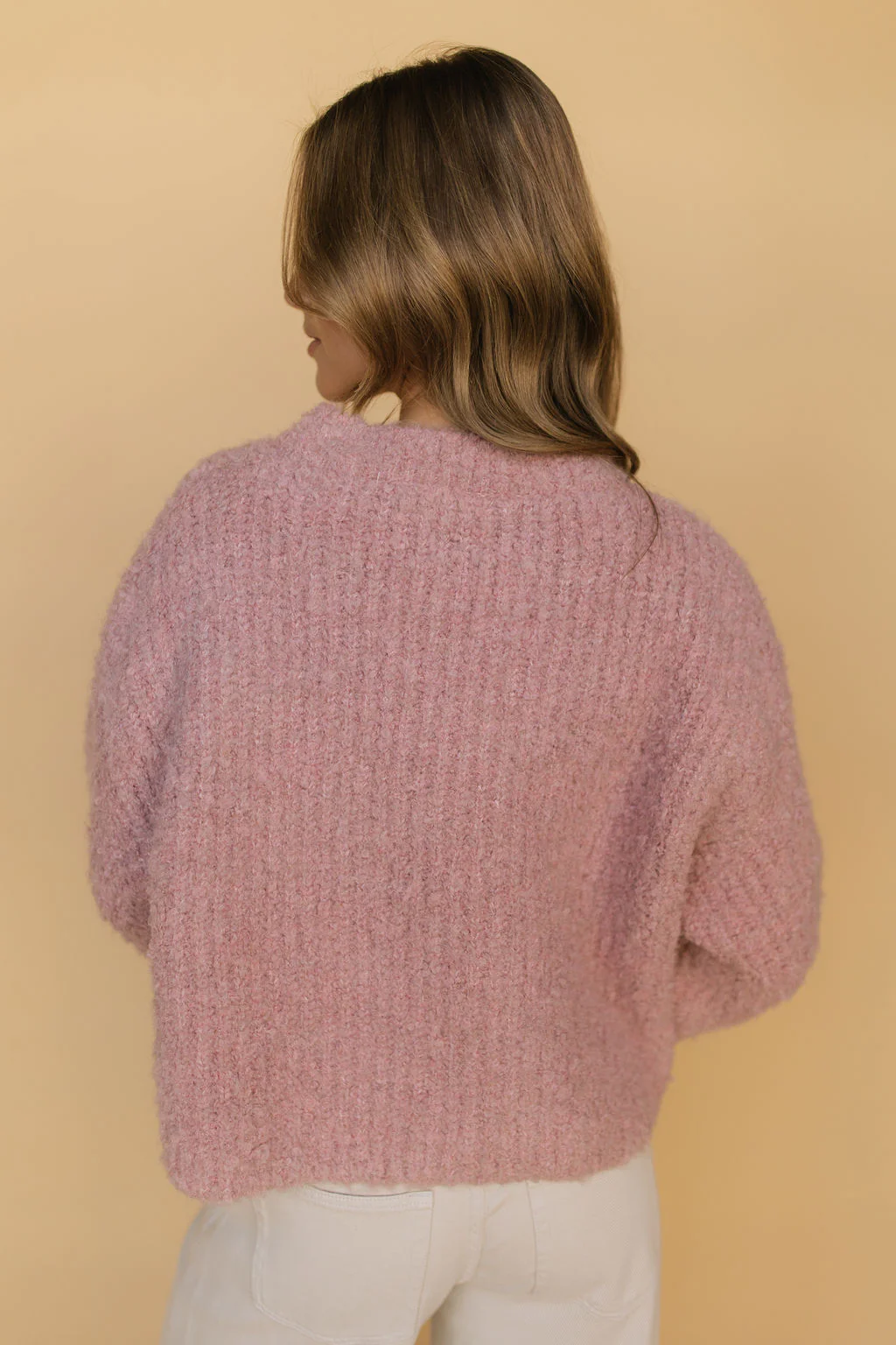 Rachel Cardigan in Mauve - Image 5