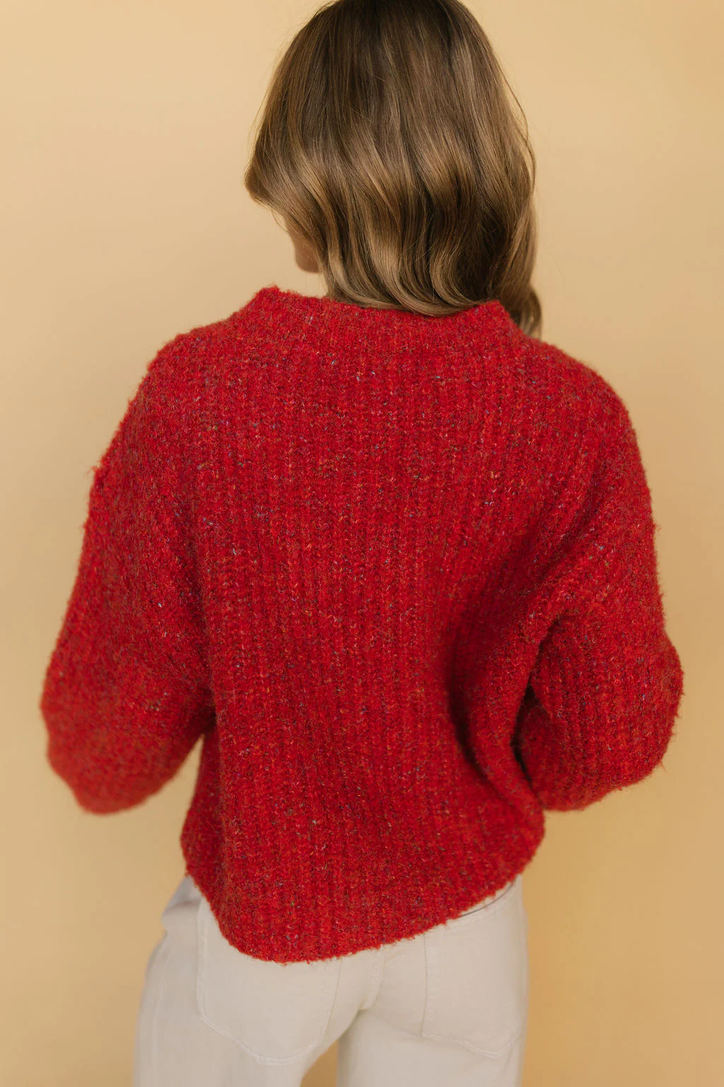 Rachel Cardigan in Red - Image 4