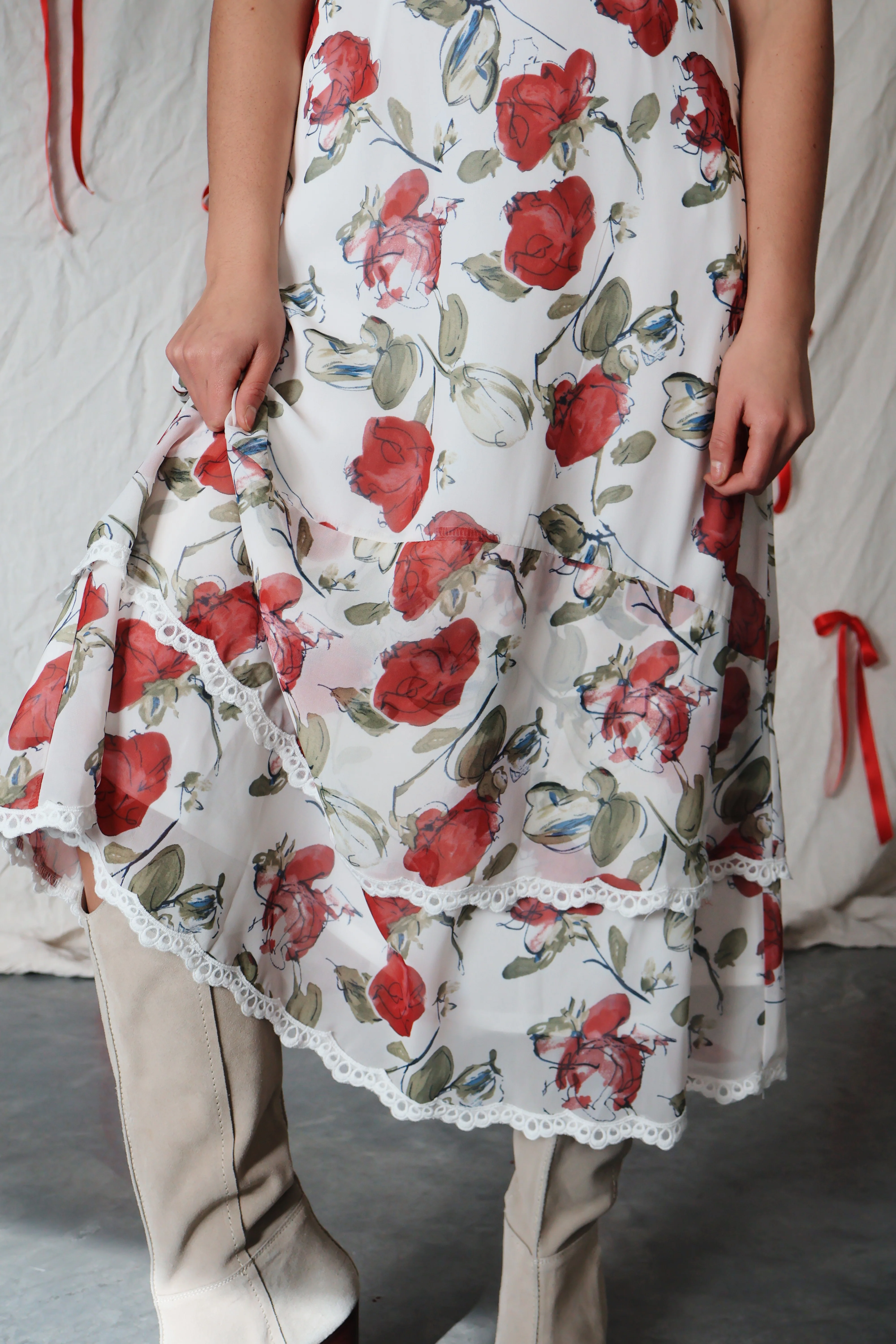 Rosalie Floral Dress - Image 2