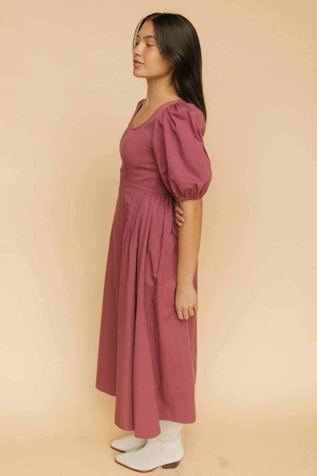 Rosalind Midi in Wine - Image 5