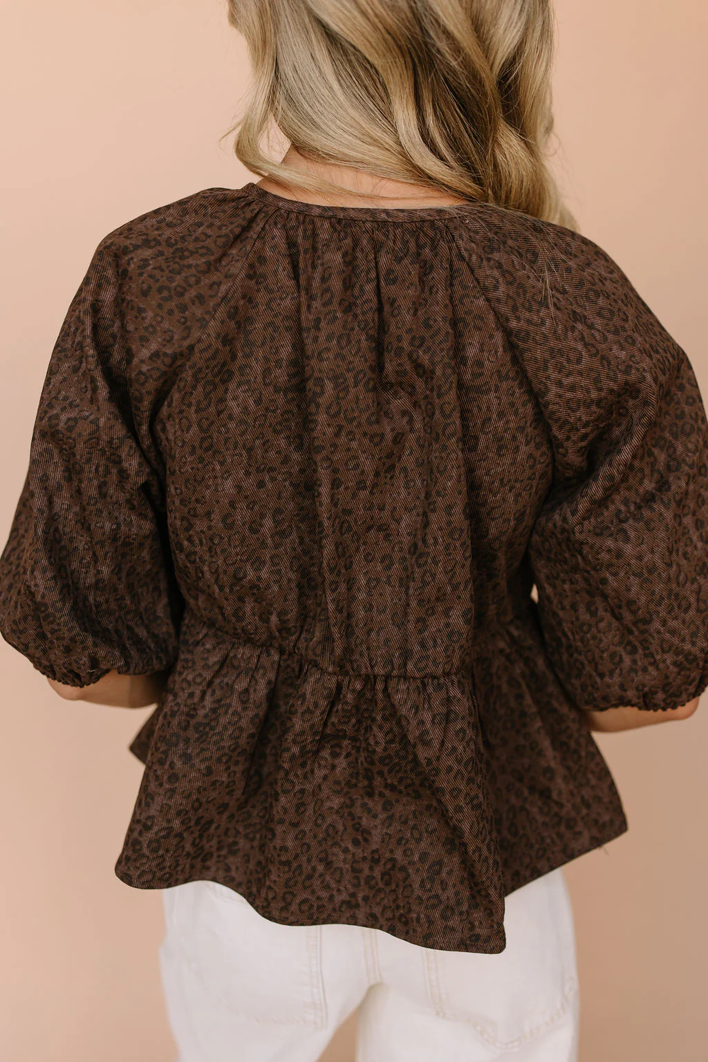 Roxana Leopard Blouse - Image 5