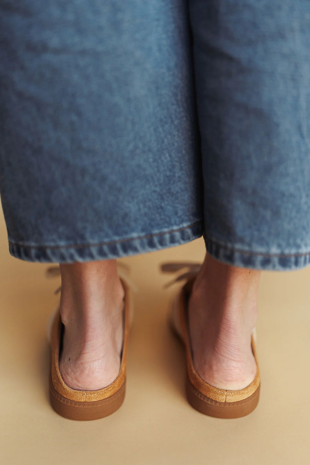 Sandra Mule Sneakers in Camel - Image 4