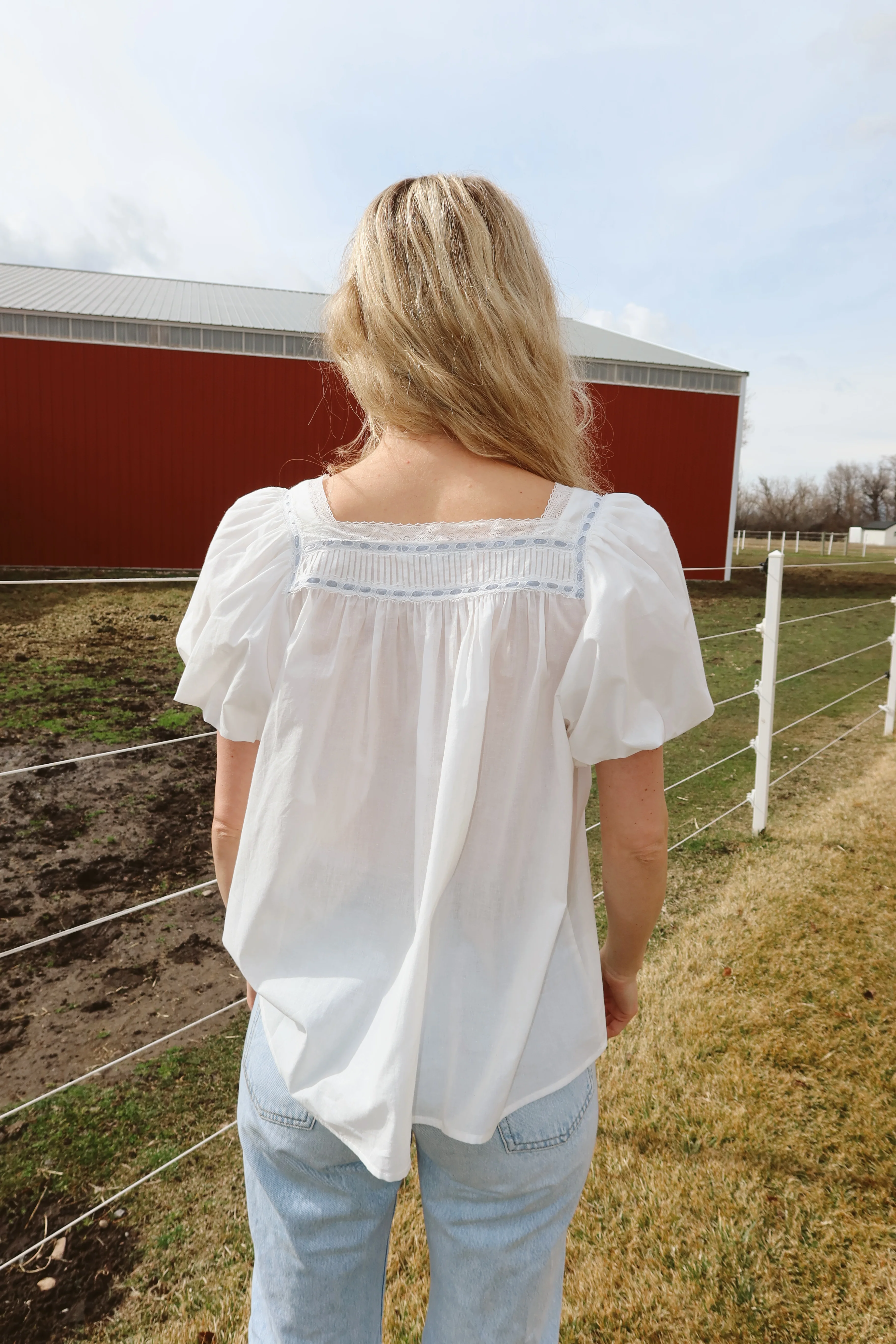 Shania Cotton-Voile Babydoll - Image 4