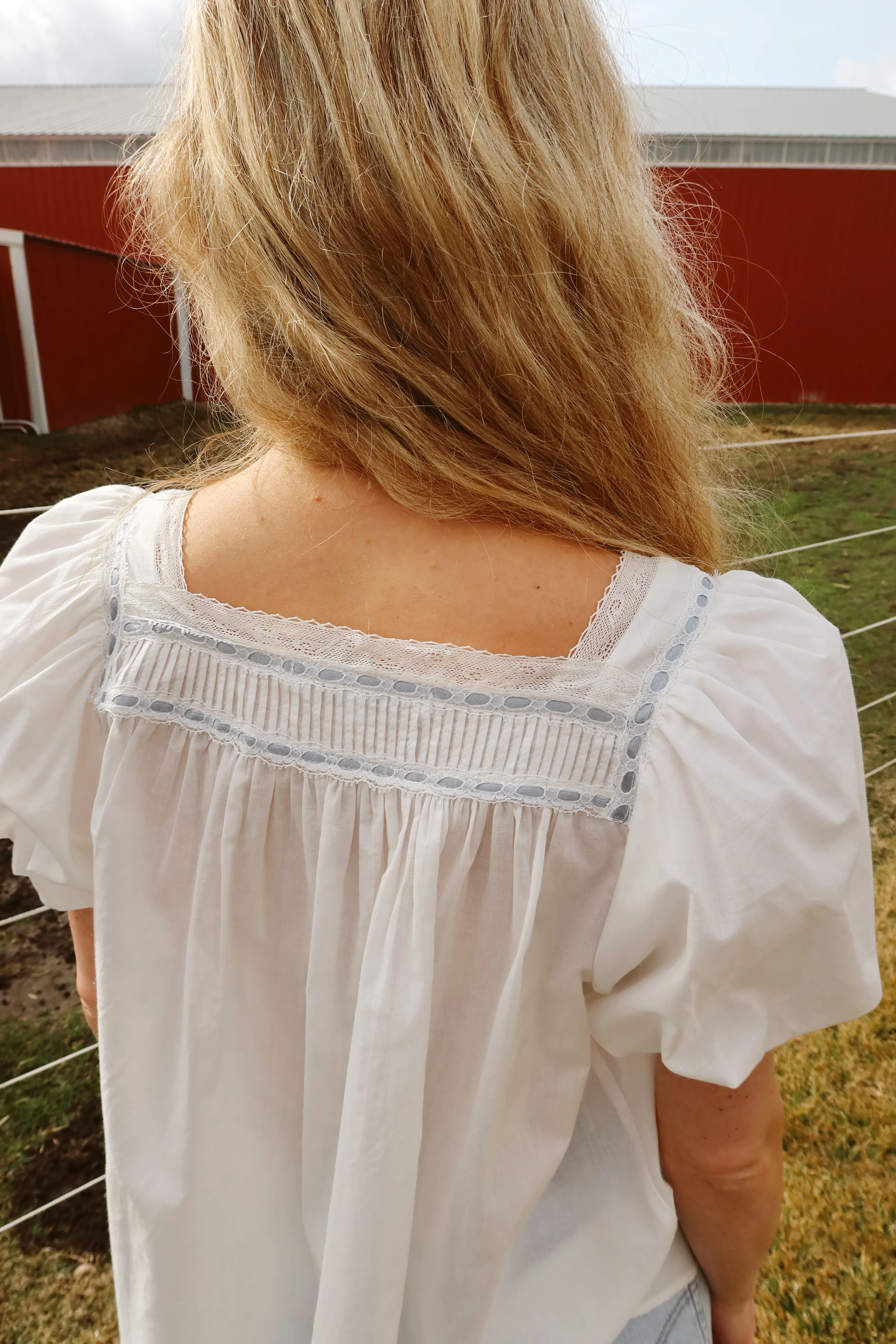 Shania Cotton-Voile Babydoll - Image 8