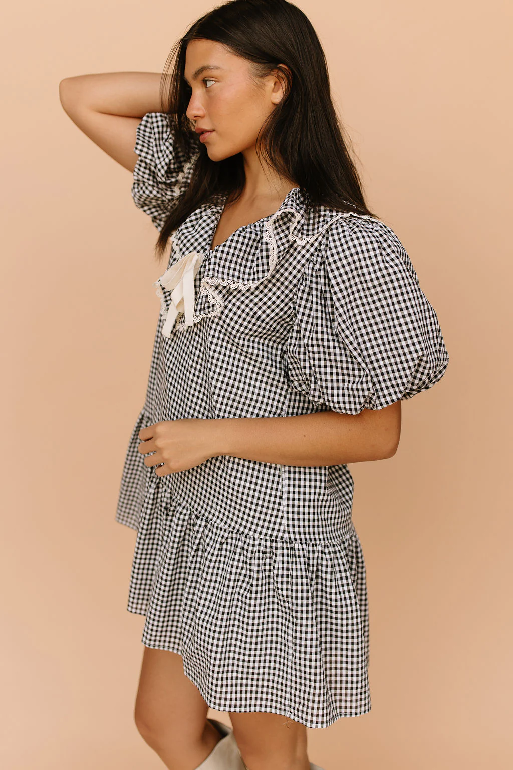 Sloane Gingham Dress - Image 4