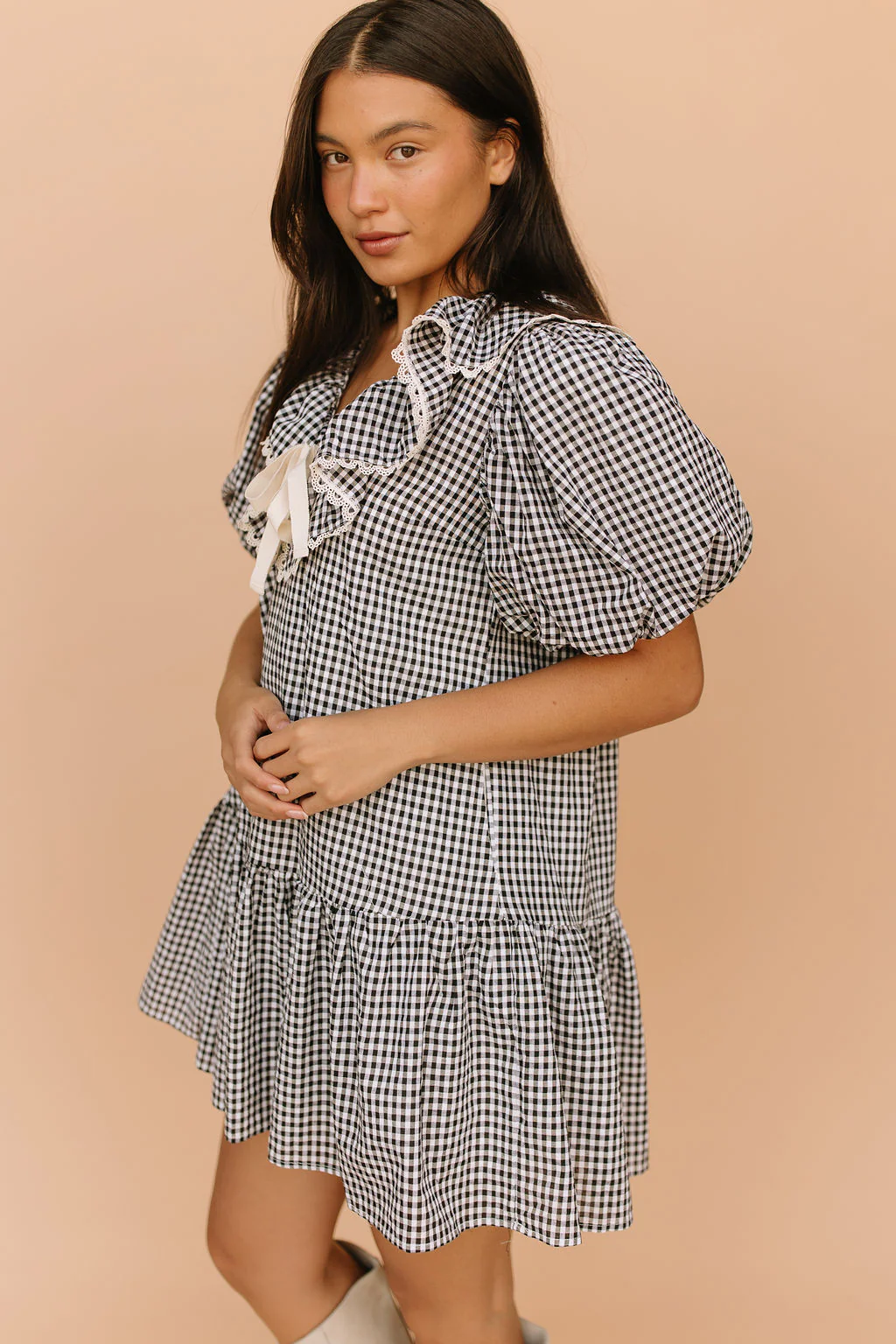 Sloane Gingham Dress - Image 5