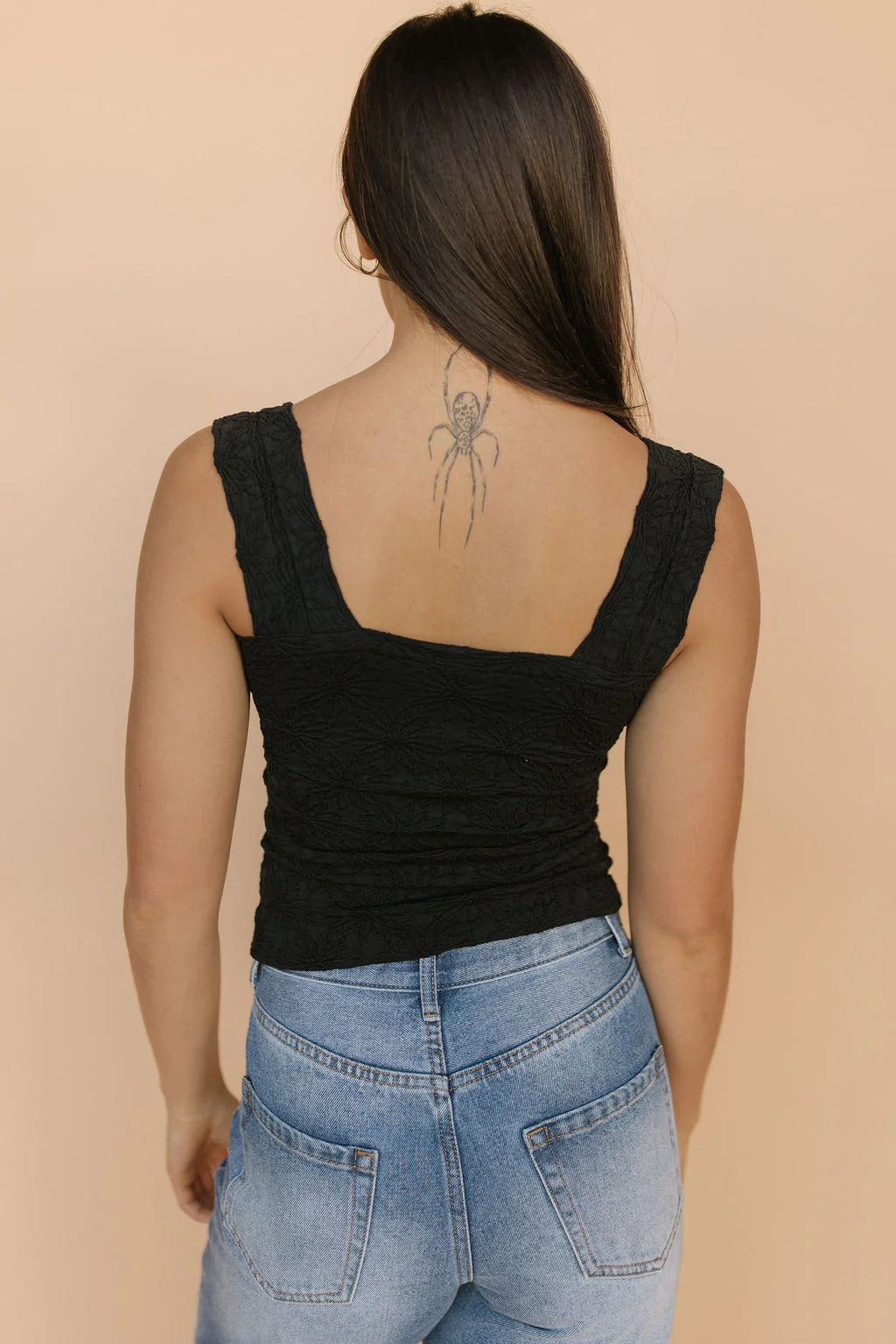 So Soft Seamless Tank in Black - Image 5