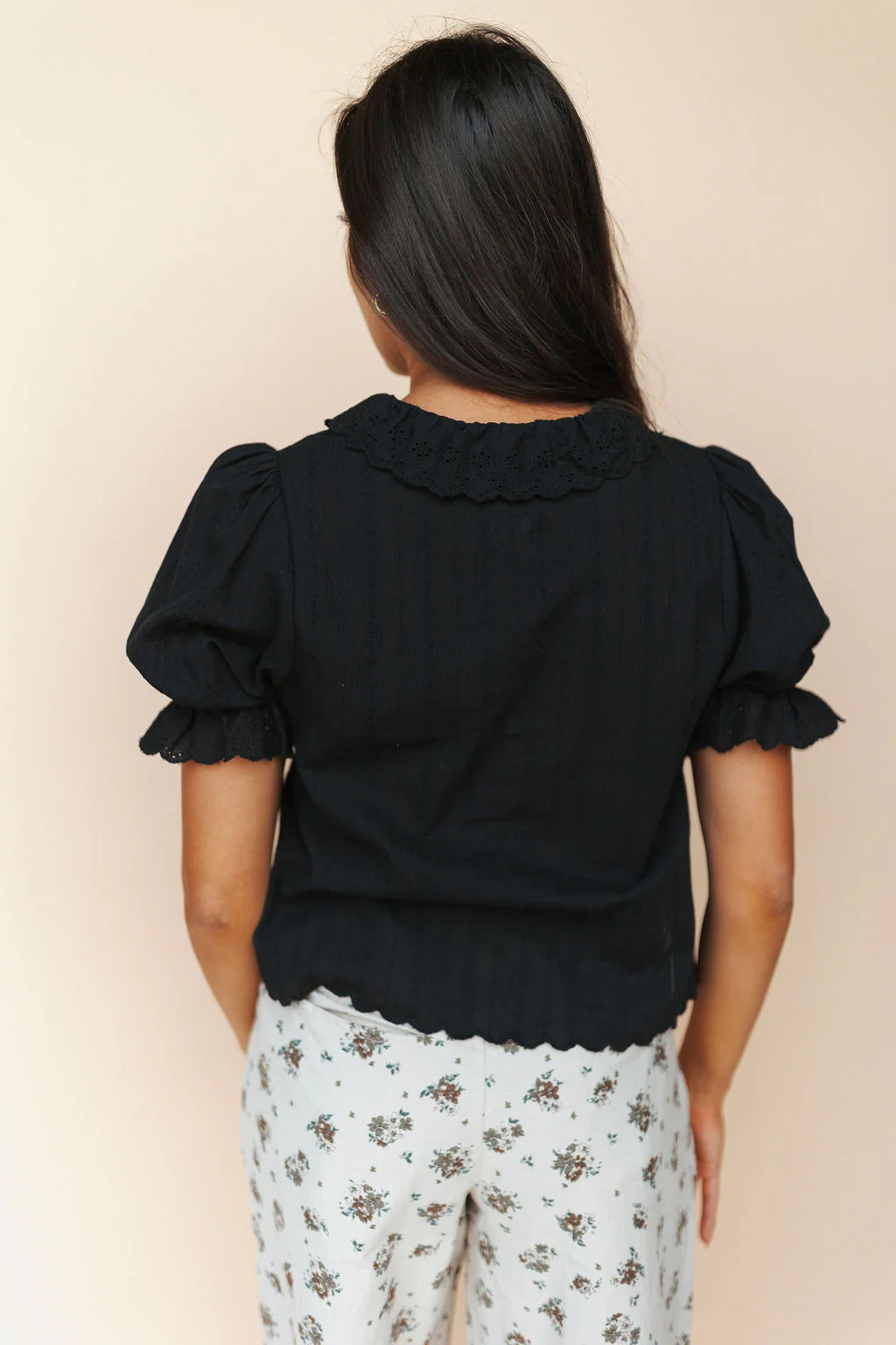 Sofia Blouse in Black - Image 4