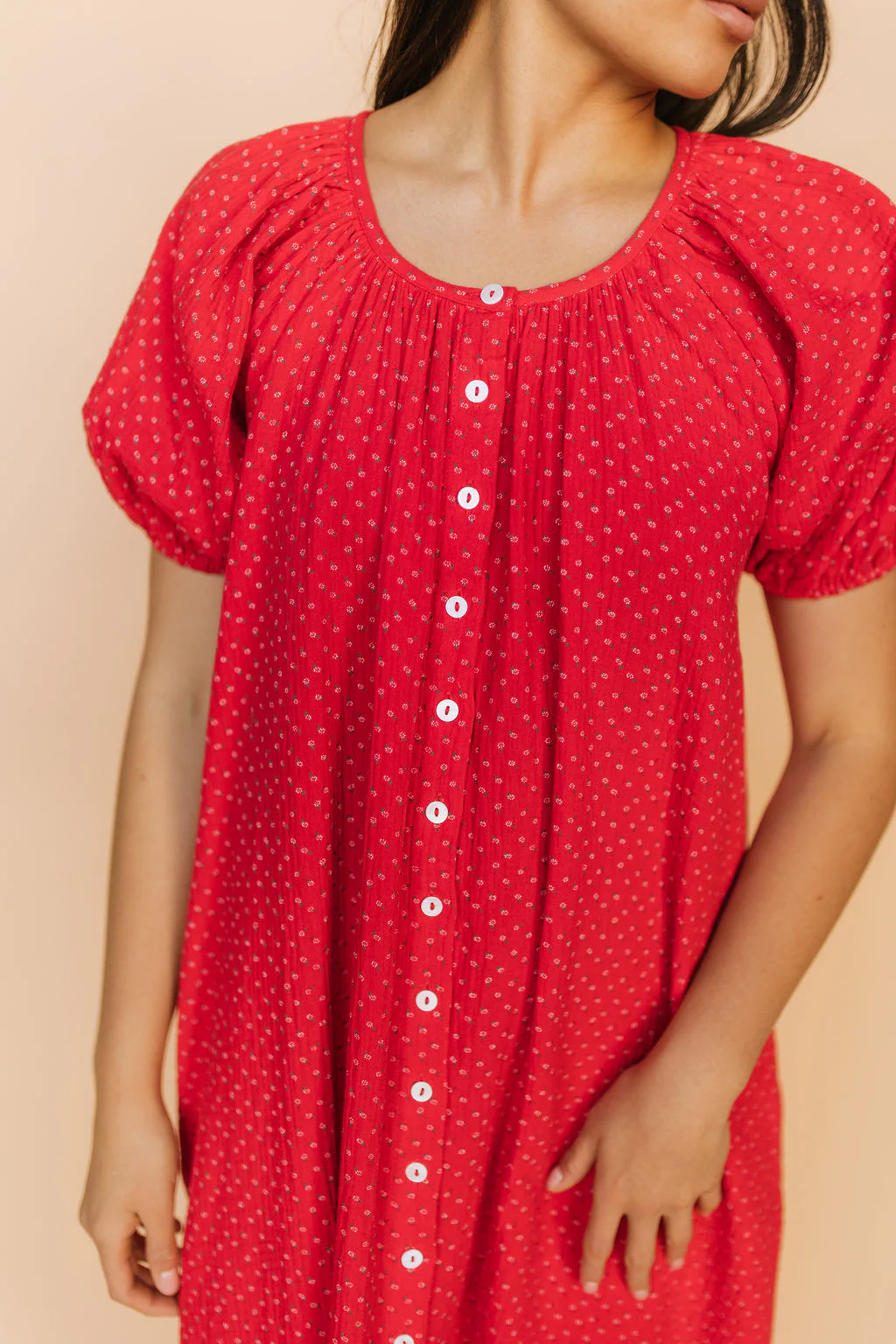 Sofie Gauze Floral Dress - Image 2