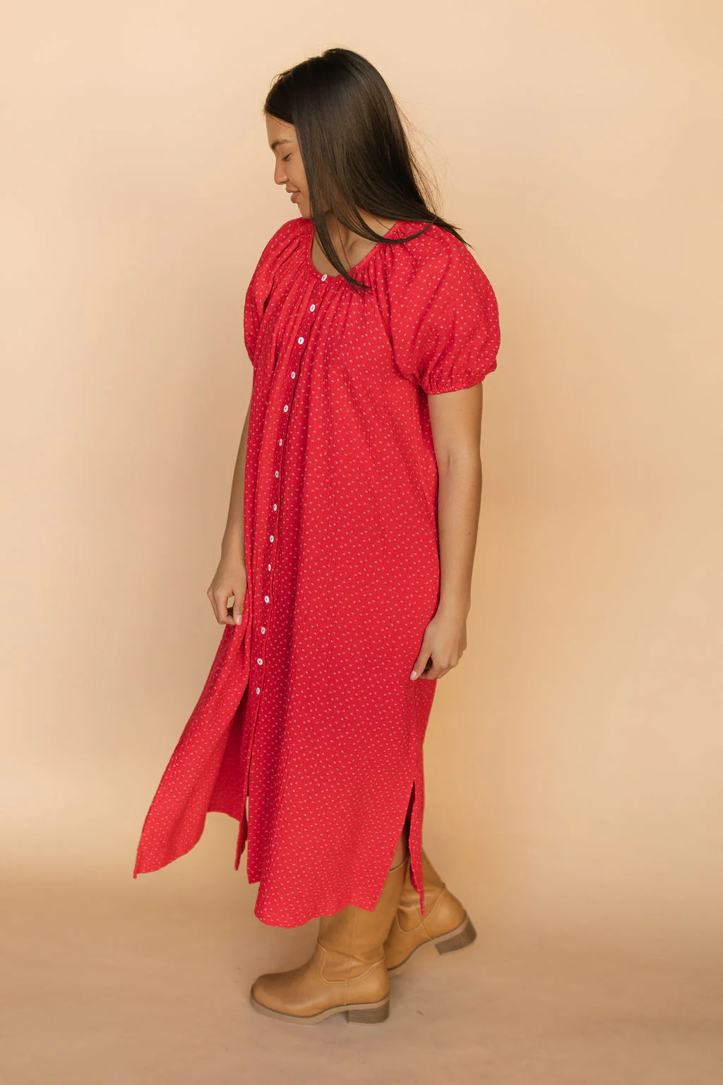 Sofie Gauze Floral Dress - Image 5