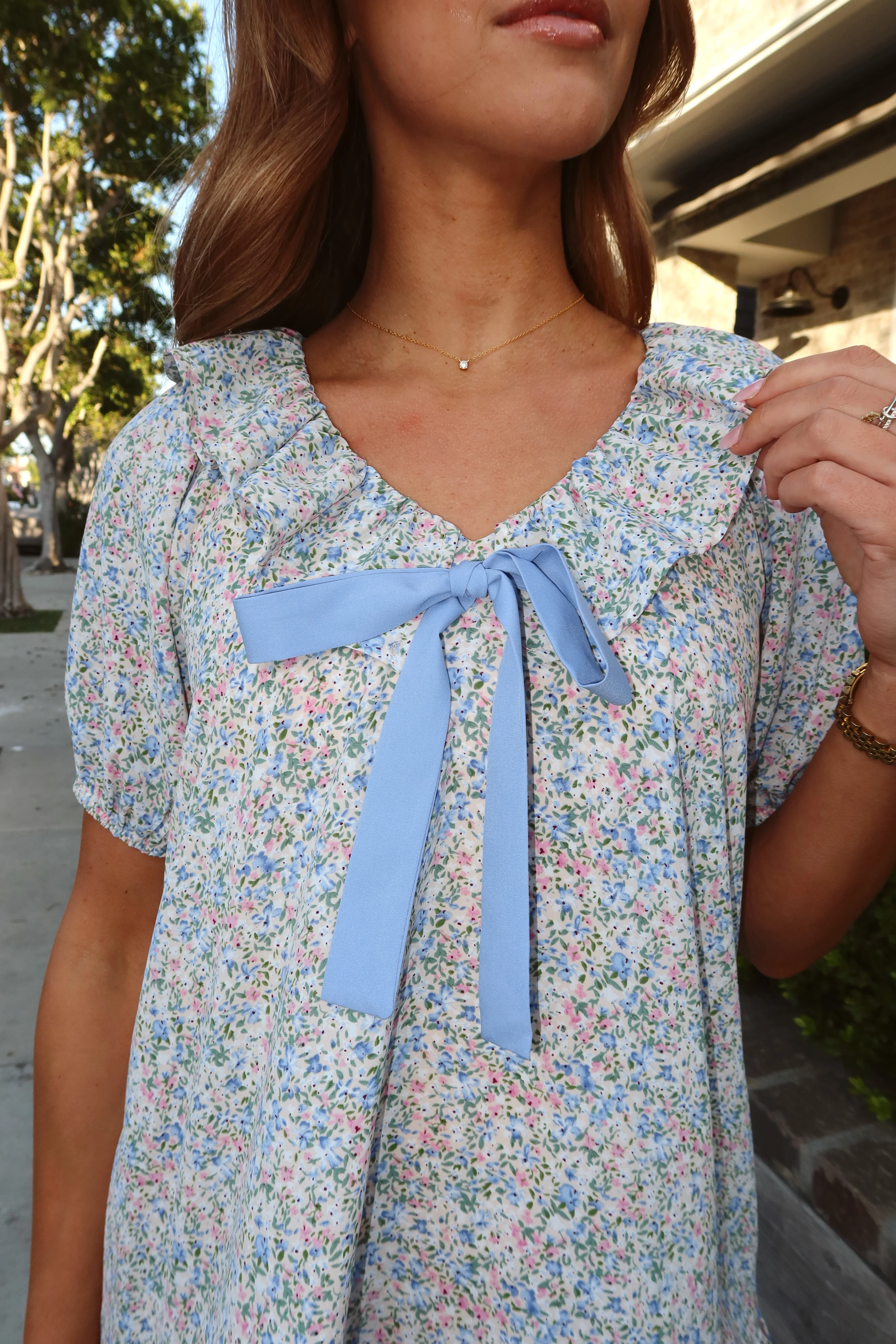 Spring Fling Ditsy Floral Dress - Image 2