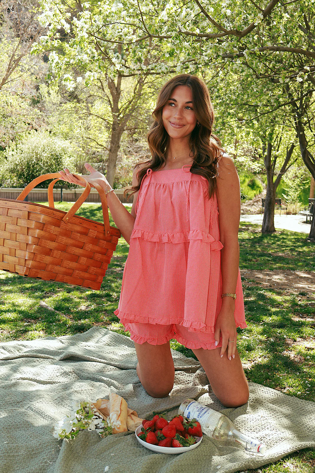 Strawberry Shortcake Gingham Tank - Image 5