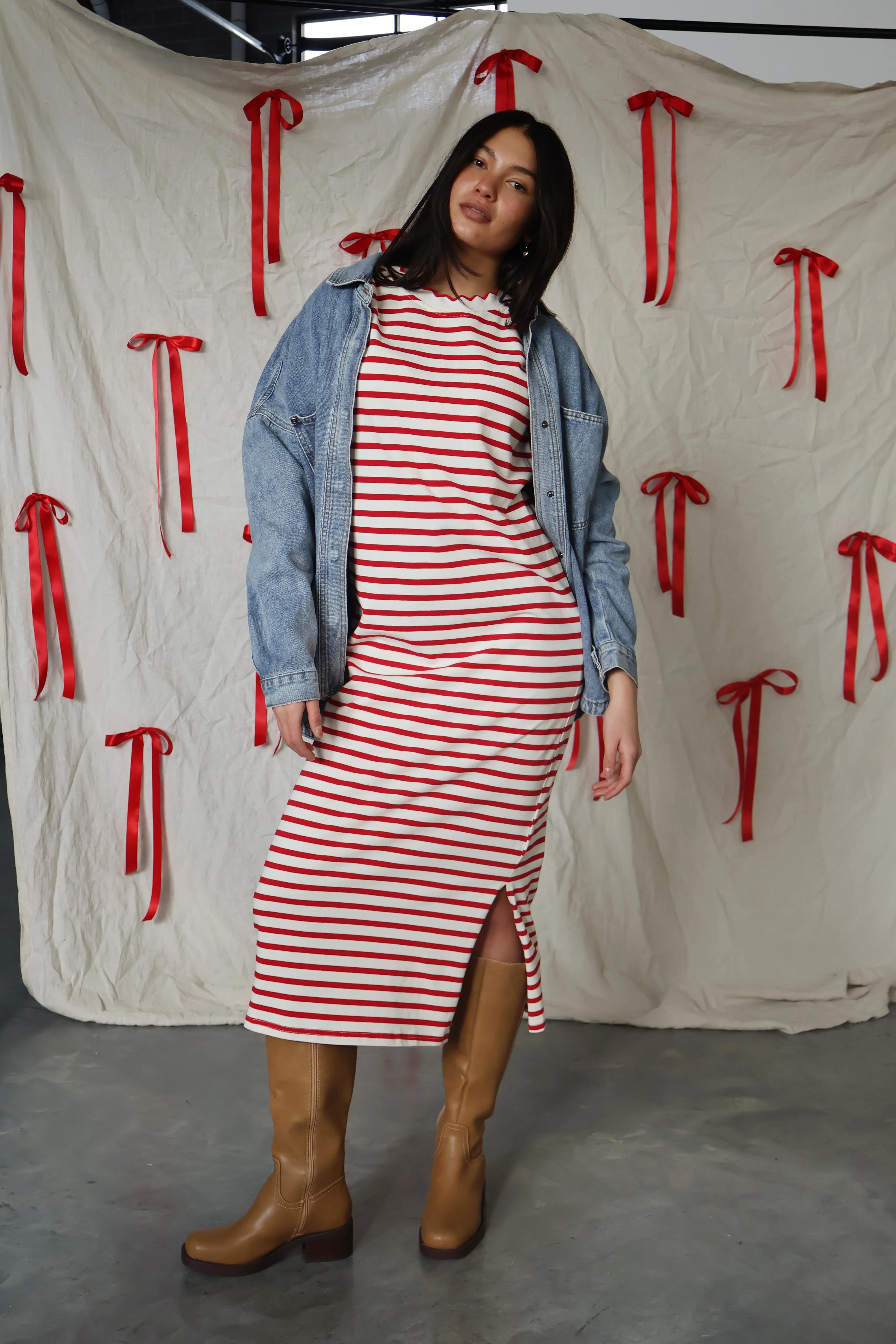 Stripe A Pose Dress - Image 3