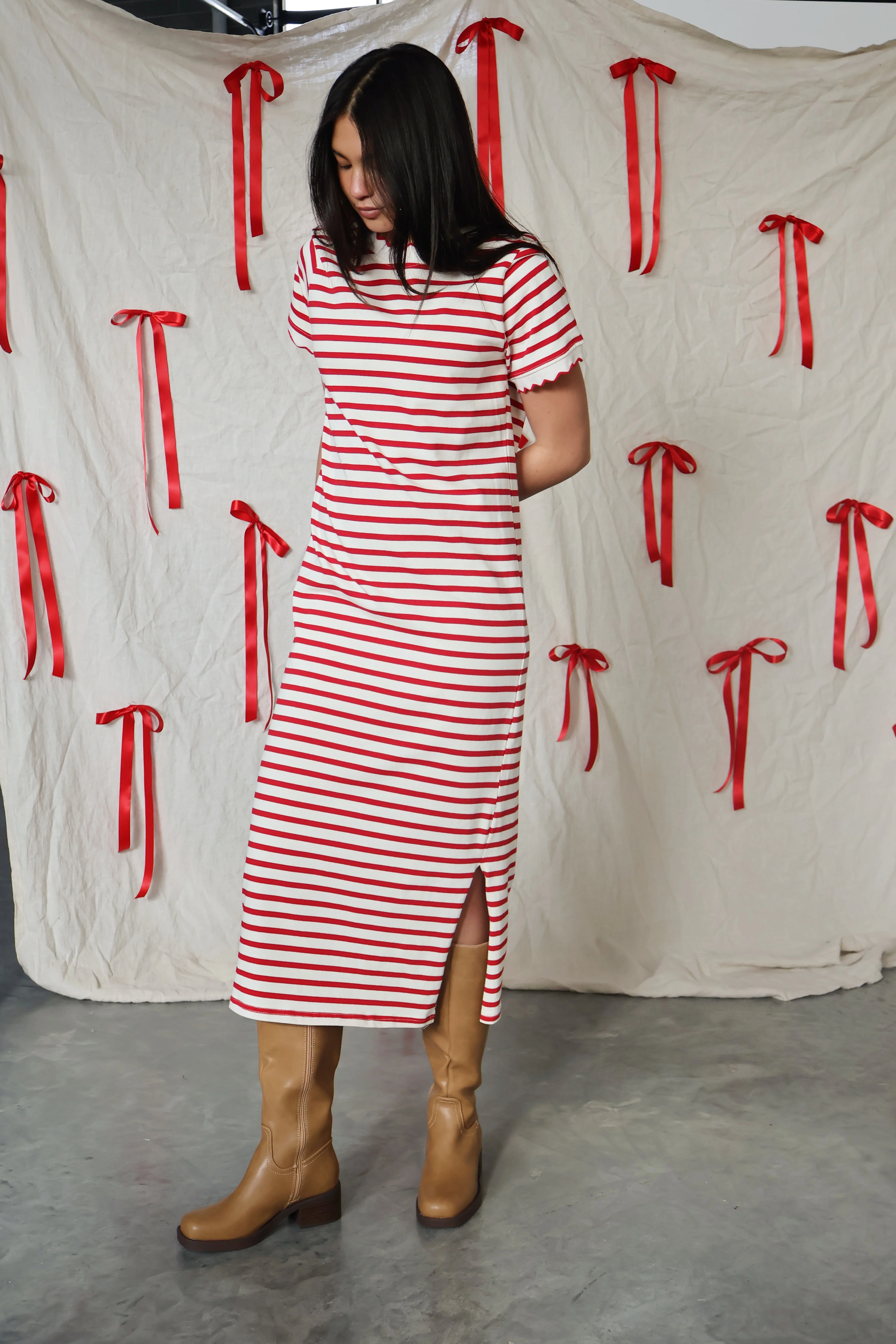 Stripe A Pose Dress - Image 7