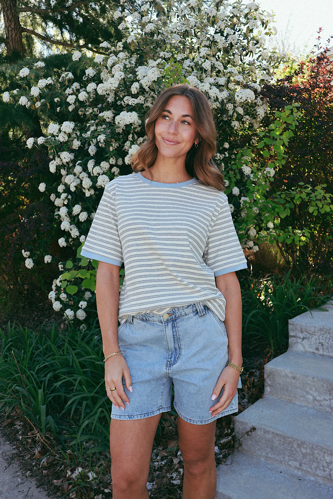 Summer Stripe Tee - Image 4