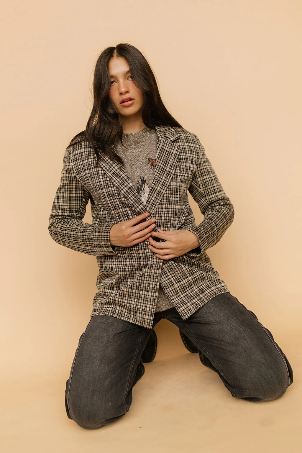 FINAL SALE - Sutton Plaid Blazer - Image 3