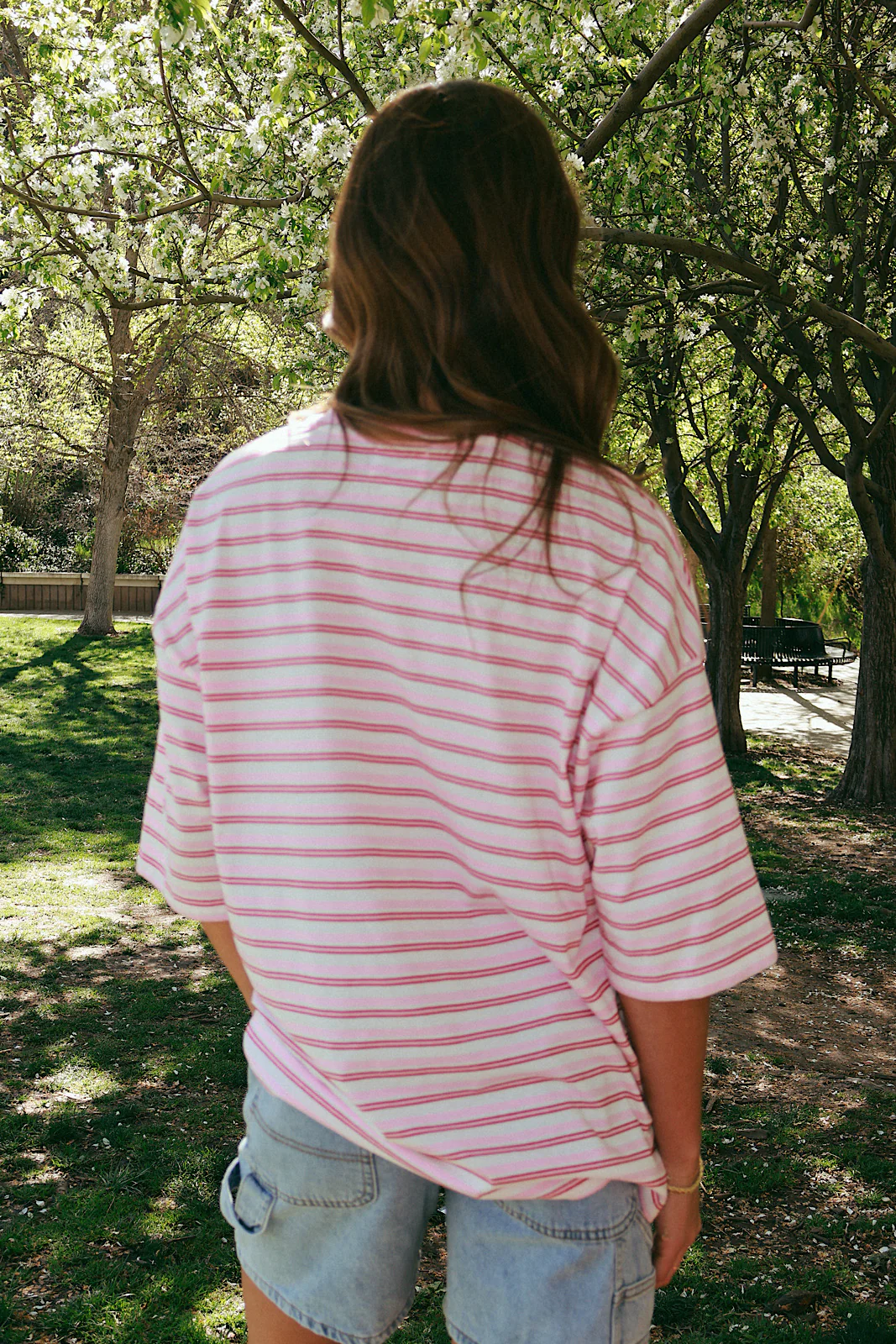 Sweet Tart Oversized Pink Tee - Image 5