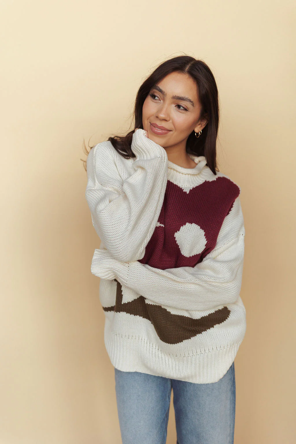 FINAL SALE - Sylvie Floral Sweater - Image 2