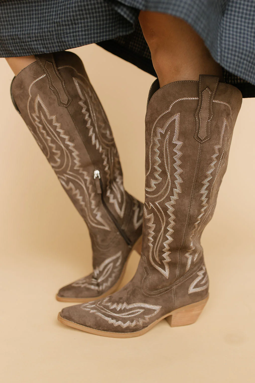 Tess Boots in Dark Chocolate - Image 4