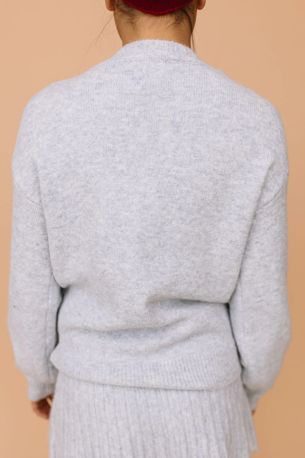FINAL SALE - Tiffany Sweater in Dusty Blue - Image 4