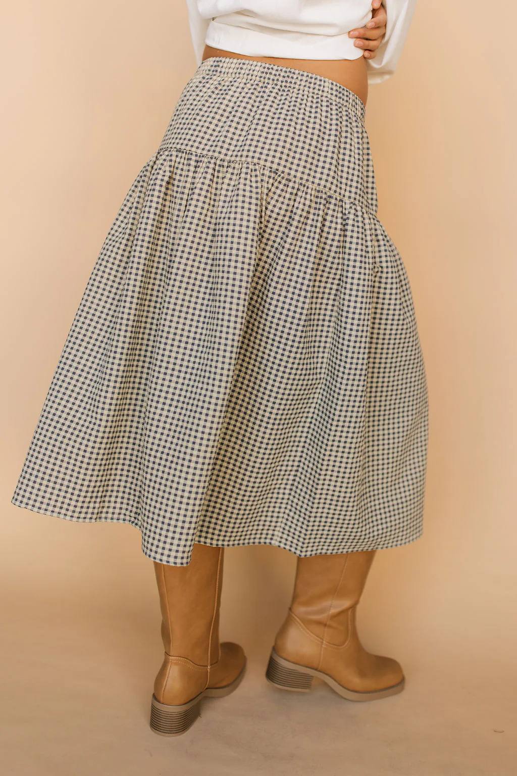 Tinsley Gingham Skirt - Image 2