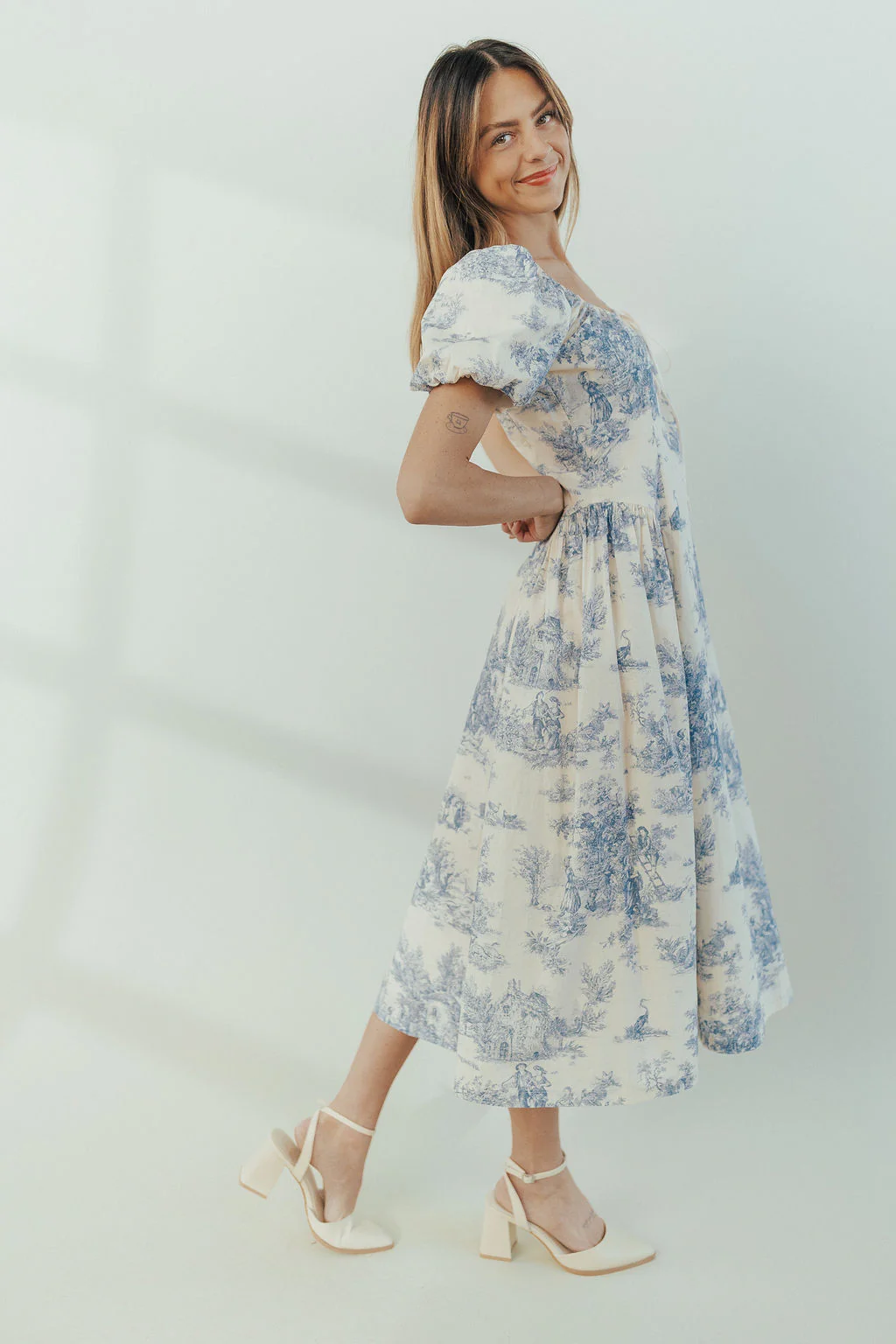 Un Deux Toile Dress - Image 10