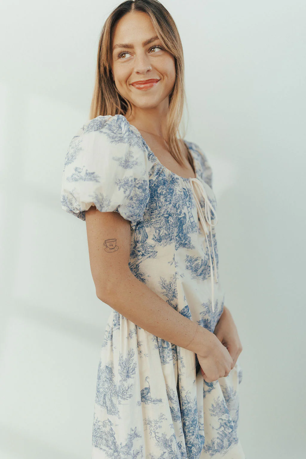 Un Deux Toile Dress - Image 6