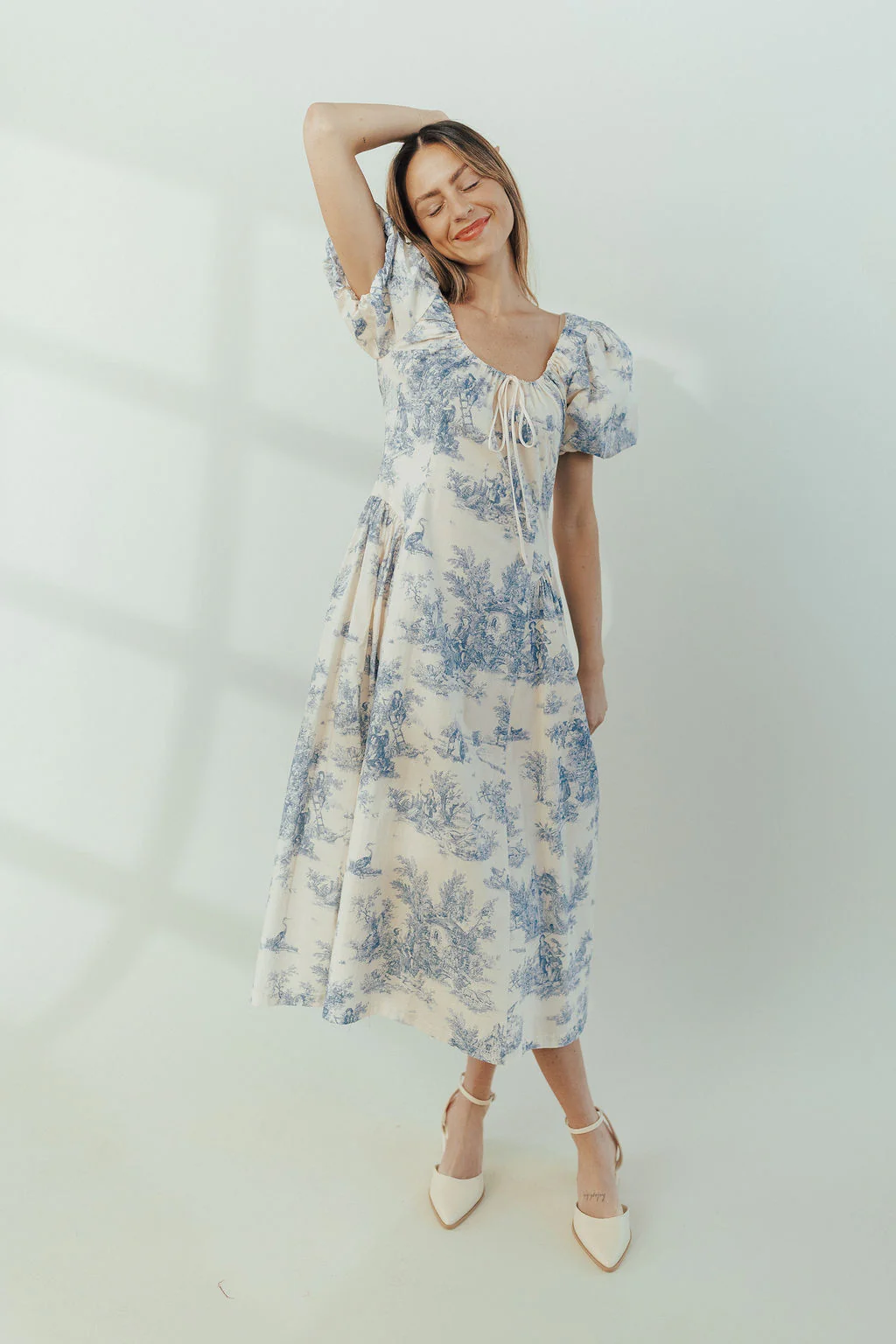 Un Deux Toile Dress - Image 9