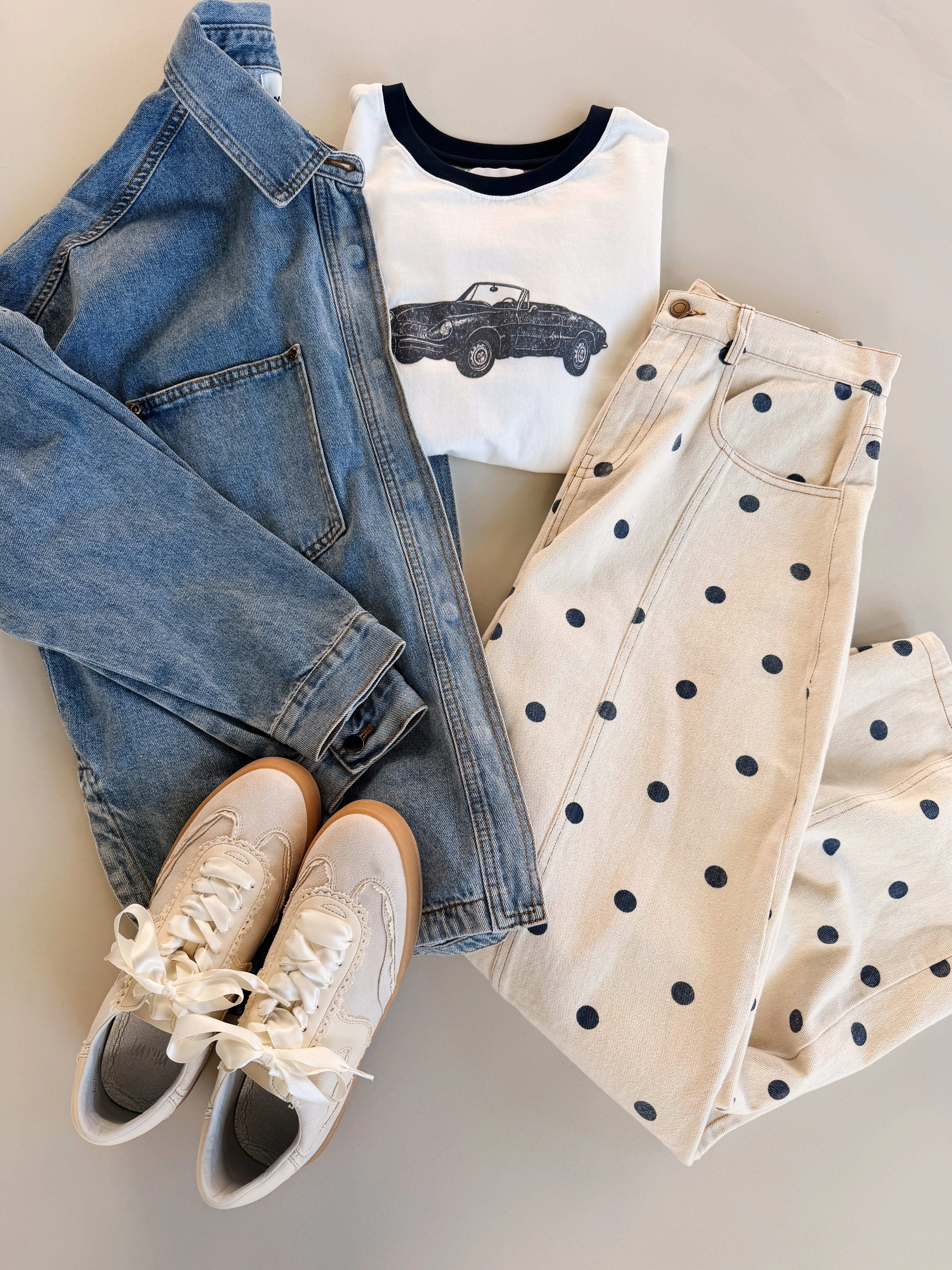 Vintage Car Graphic Tee in Navy - Image 5
