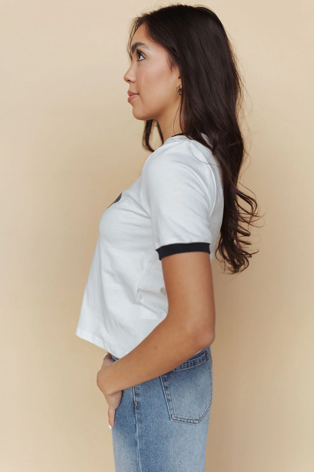 Vintage Car Graphic Tee in Navy - Image 9