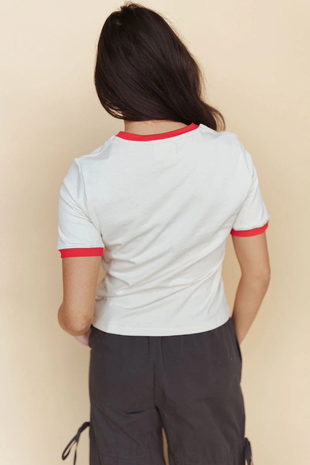 Vintage Car Graphic Tee in Red - Image 6
