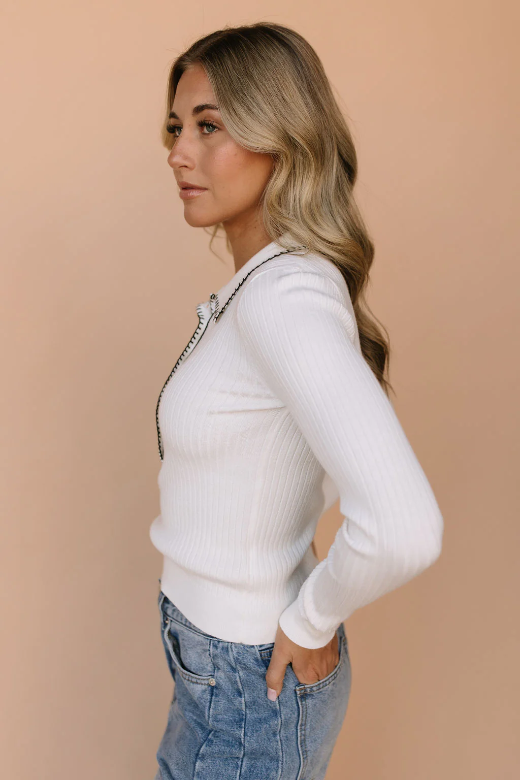Vivian Top in White - Image 3