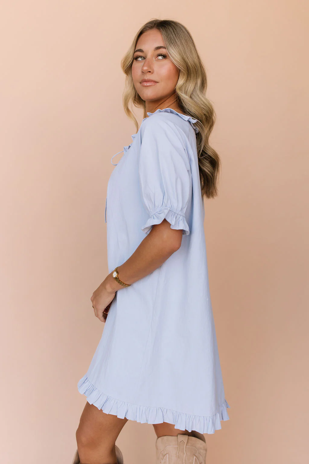 Wendy Ruffle Dress - Image 4