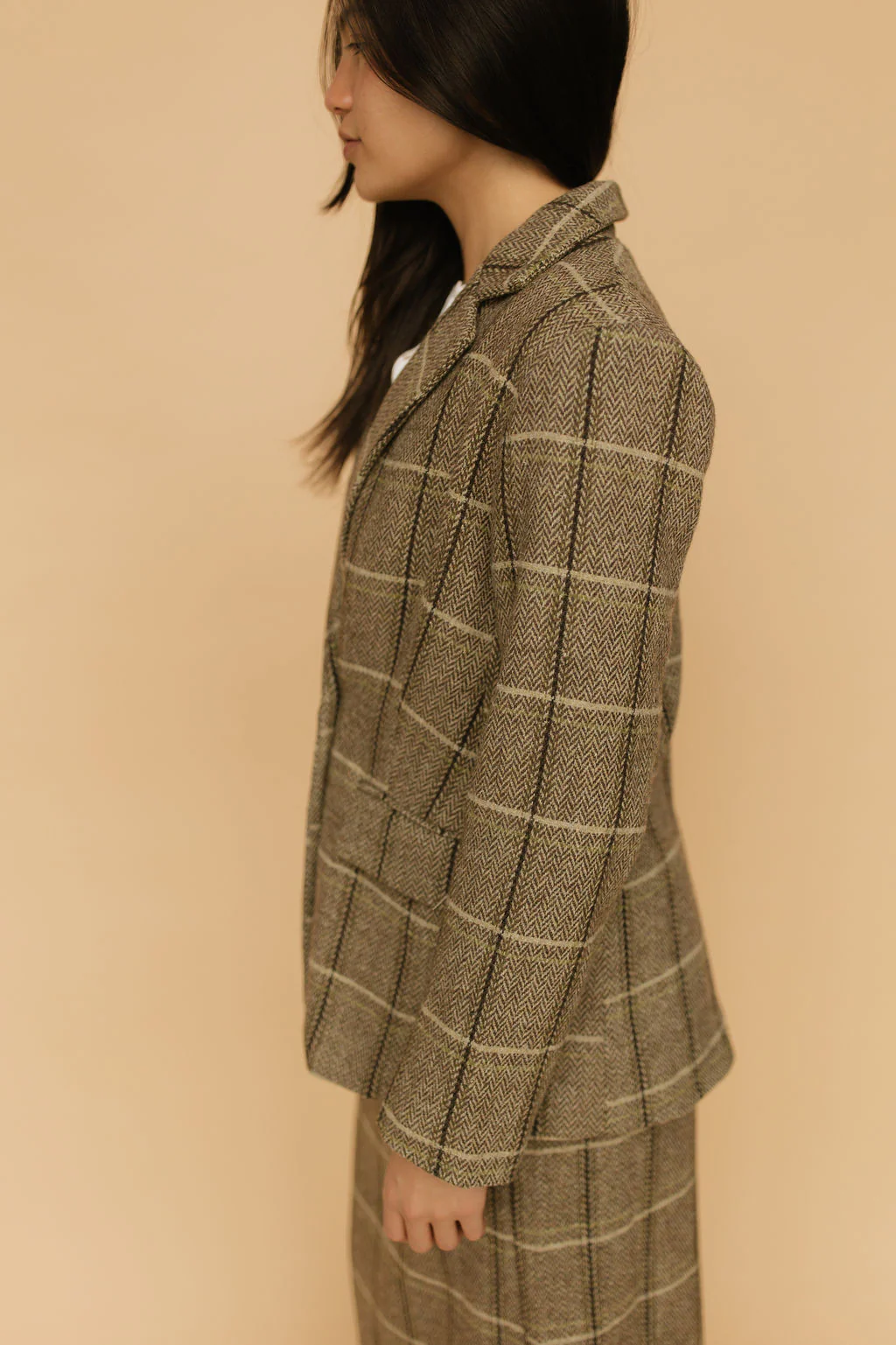 FINAL SALE - Winnie Wool Plaid Blazer - Image 3