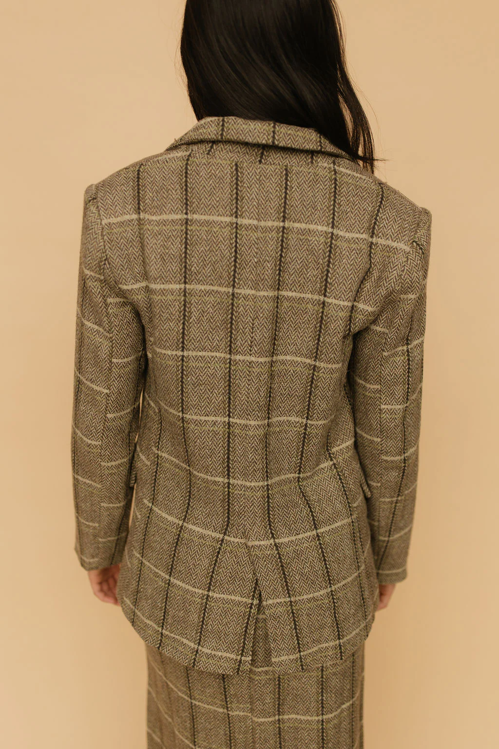 FINAL SALE - Winnie Wool Plaid Blazer - Image 4